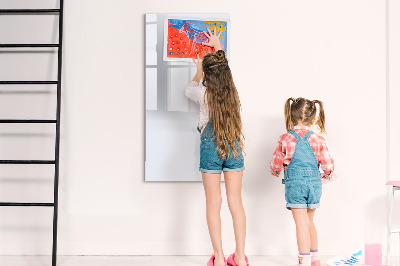 Magnetic marker board Orange