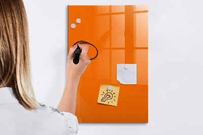 Glass dry erase board magnetic Pink