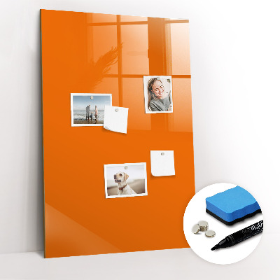 Glass dry erase board magnetic Pink