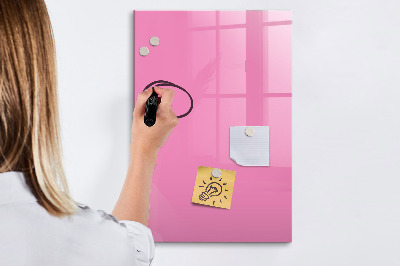 Magnetic marker board Light yellow