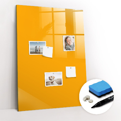 Magnetic marker board Color golden yellow