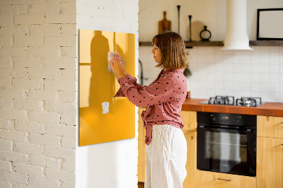 Magnetic marker board Color golden yellow