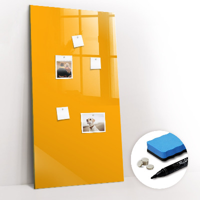 Magnetic marker board Color golden yellow