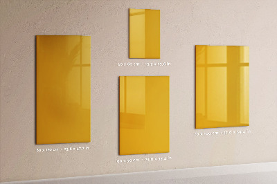Magnetic marker board Color golden yellow