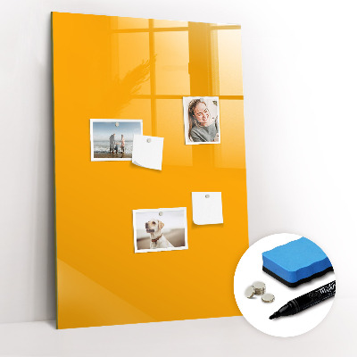 Magnetic marker board Color golden yellow