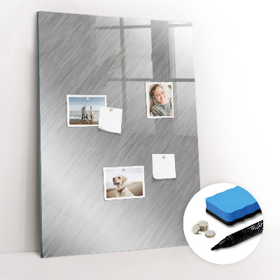 Magnetic board with marker Metal flash