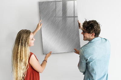 Magnetic board with marker Metal flash