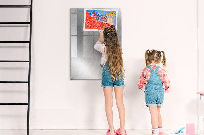 Magnetic marker board Metal flash