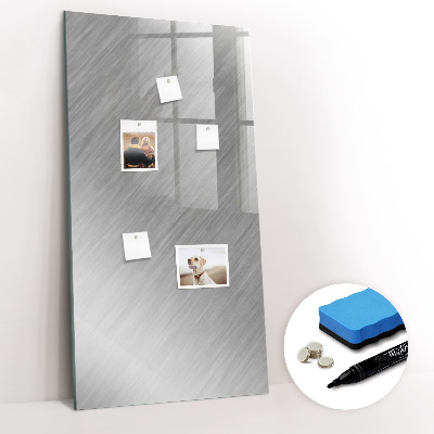 Magnetic board with marker Metal flash