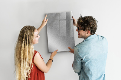 Magnetic board with marker Metal flash