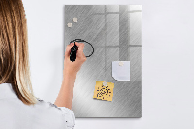 Magnetic board with marker Metal flash