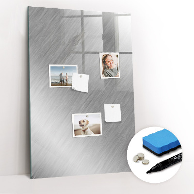 Magnetic board with marker Metal flash