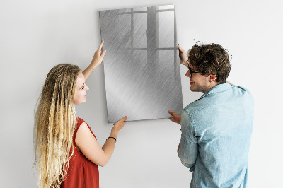 Magnetic board with marker Metal flash