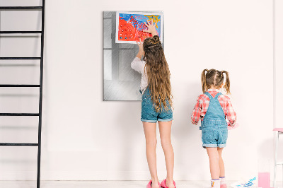 Magnetic marker board Metal flash