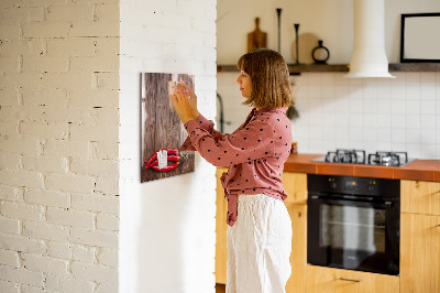 Magnetic marker board Pepper on board