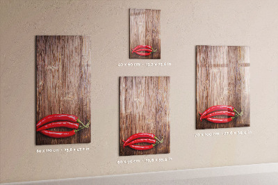 Magnetic marker board Pepper on board