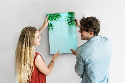 Magnetic marker board Palm leaves