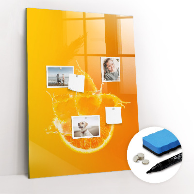 Magnetic drawing board Sap orange