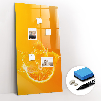 Magnetic drawing board Sap orange