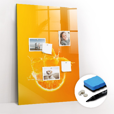 Magnetic drawing board Sap orange