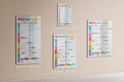 Magnetic marker board Lines abstract