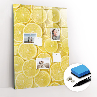 Magnetic marker board Concrete and Olives