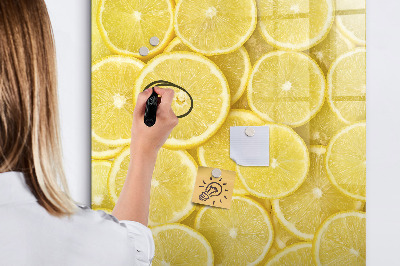 Magnetic marker board Concrete and Olives