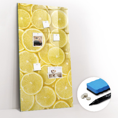 Magnetic marker board Concrete and Olives