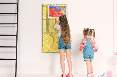 Magnetic marker board Concrete and Olives
