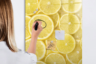 Magnetic marker board Concrete and Olives