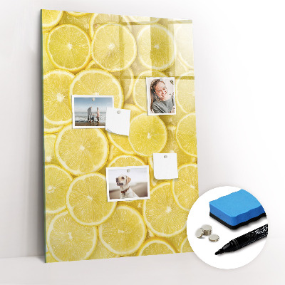 Magnetic marker board Concrete and Olives