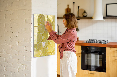 Magnetic marker board Concrete and Olives