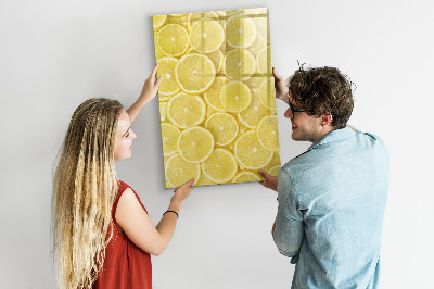 Magnetic marker board Concrete and Olives
