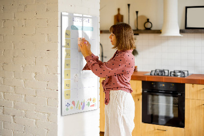 Magnetic marker board Shopping List