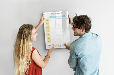 Magnetic marker board Shopping List