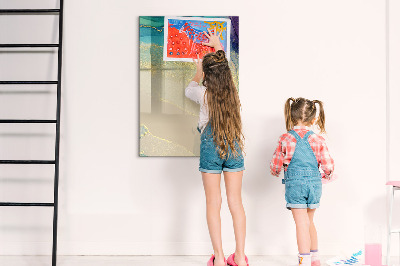 Glass dry erase board magnetic Important Dates