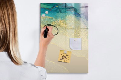 Glass dry erase board magnetic Important Dates
