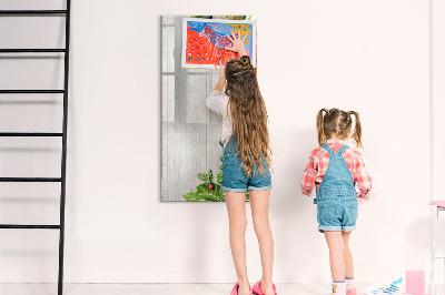 Magnetic marker board Vegetables on Wood