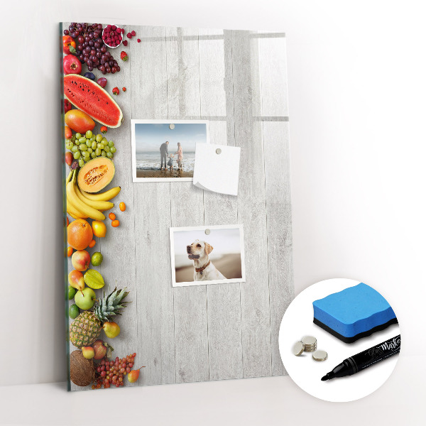 Glass dry erase board magnetic Monthly Planner