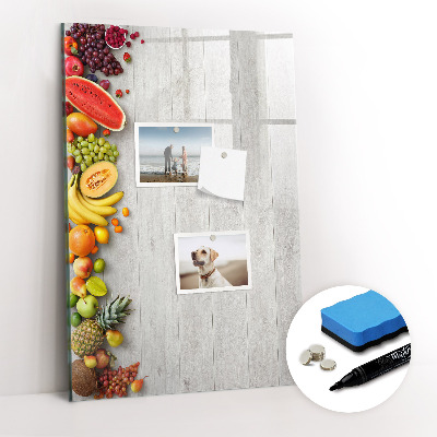 Glass dry erase board magnetic Monthly Planner