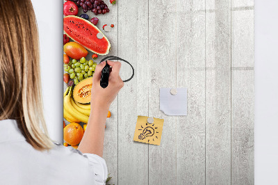 Glass dry erase board magnetic Monthly Planner