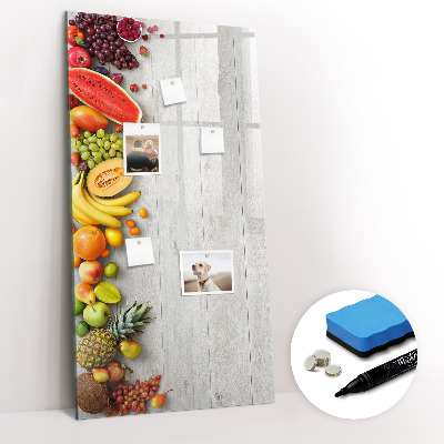 Glass dry erase board magnetic Monthly Planner
