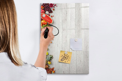 Glass dry erase board magnetic Monthly Planner