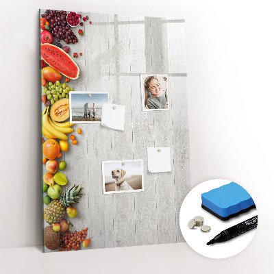 Glass dry erase board magnetic Monthly Planner