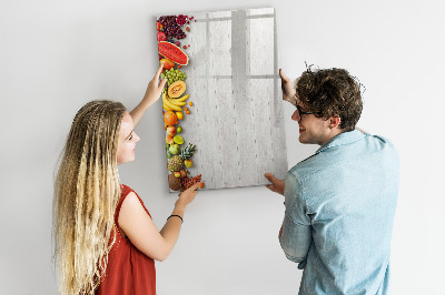 Glass dry erase board magnetic Monthly Planner