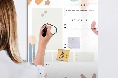 Magnetic drawing board Habit Tracker