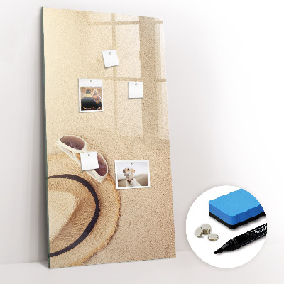 Magnetic marker board Palm Leaf Shadow