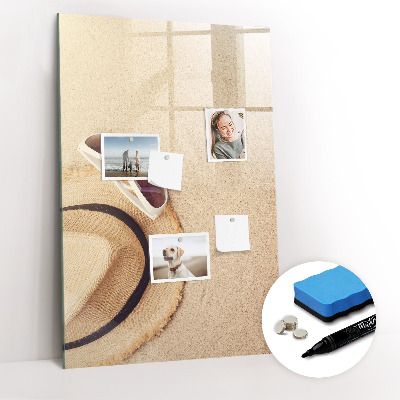 Magnetic marker board Palm Leaf Shadow