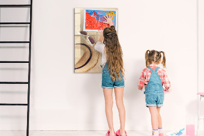 Magnetic drawing board Palm Leaf Shadow