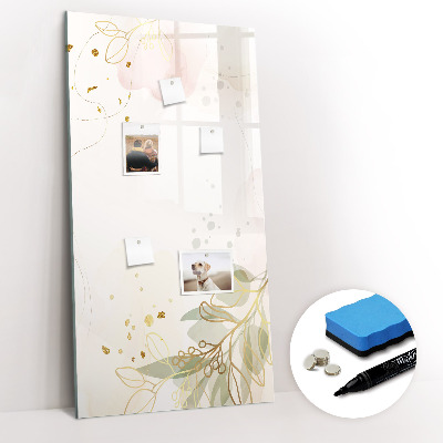 Magnetic marker board Watercolor Abstraction